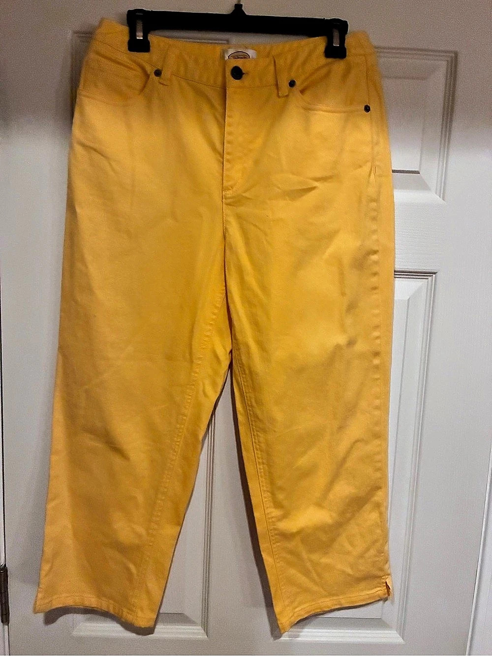 Talbots Stretch Pant Yellow Size 8